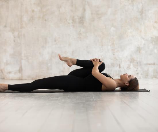 Endo treatment with pelvic stretches