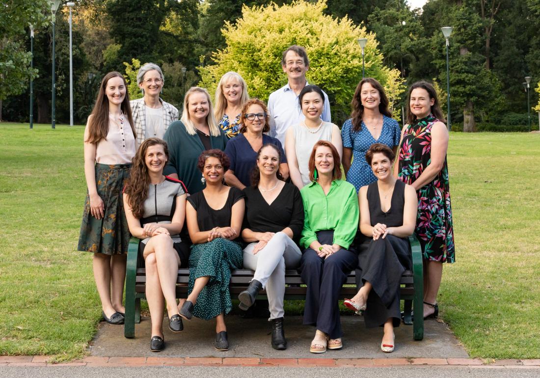 A team of researchers, clincians from Melbourne investigating endometriosis.