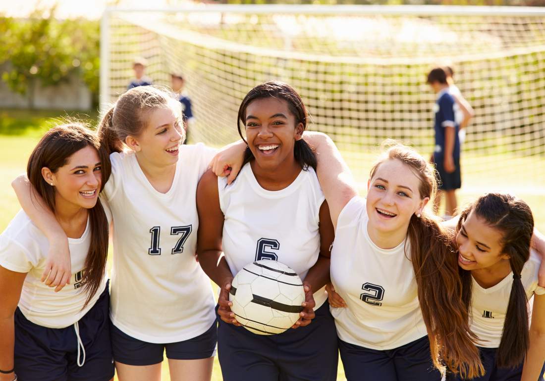 Girls' sports team