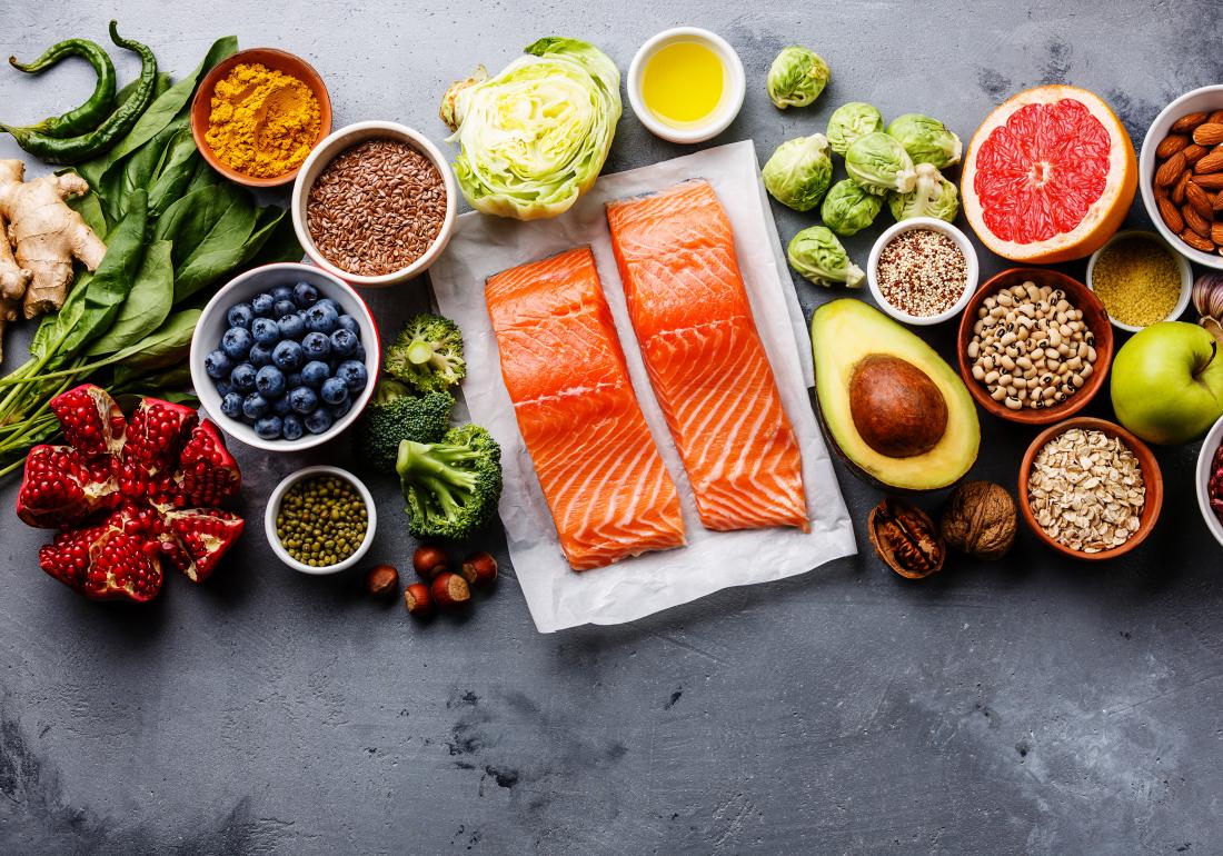 Food choices for endo diet including fish and omega 3