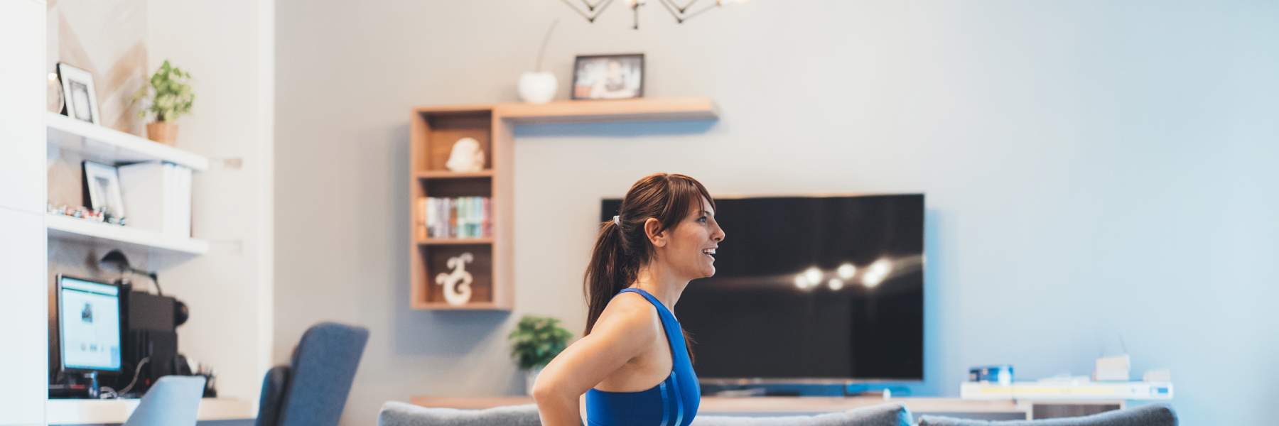 Yoga exercising for yoga symptoms