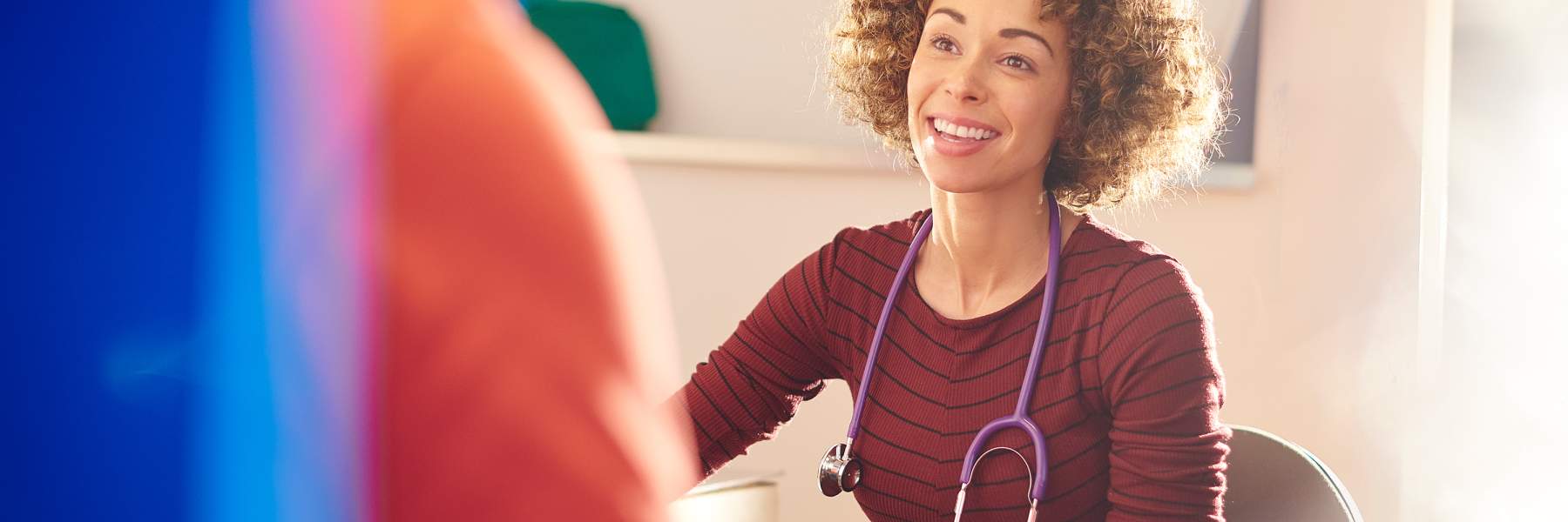 Doctor taking part in research therapy