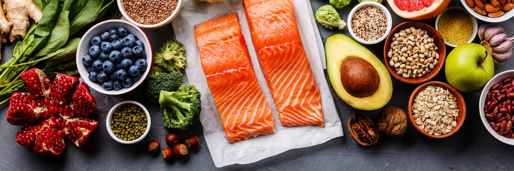 Food choices for endo diet including fish and omega 3
